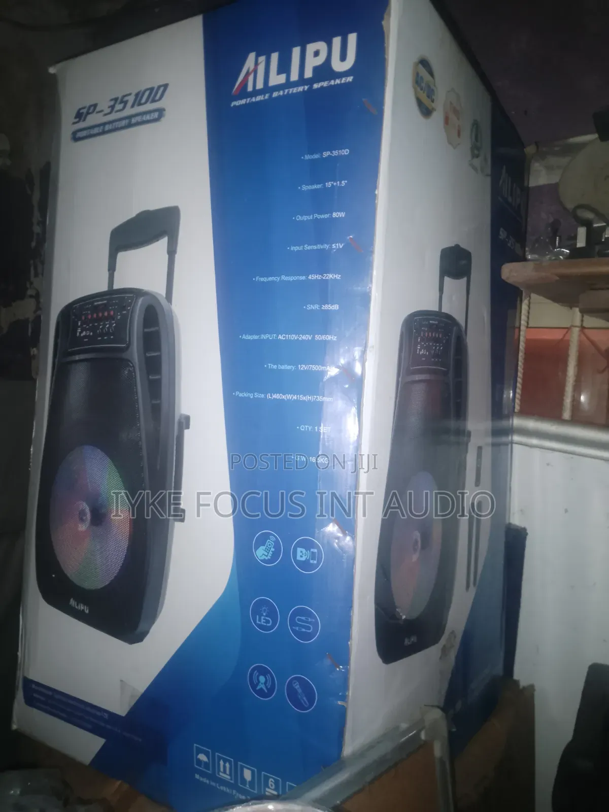 Ailipu 15 Inch Wireless Amplifier
