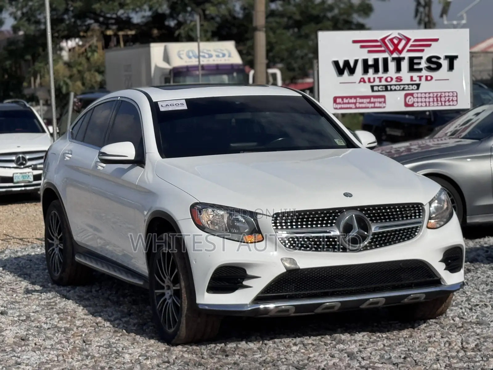 Mercedes-Benz GLC-Class 2017 White