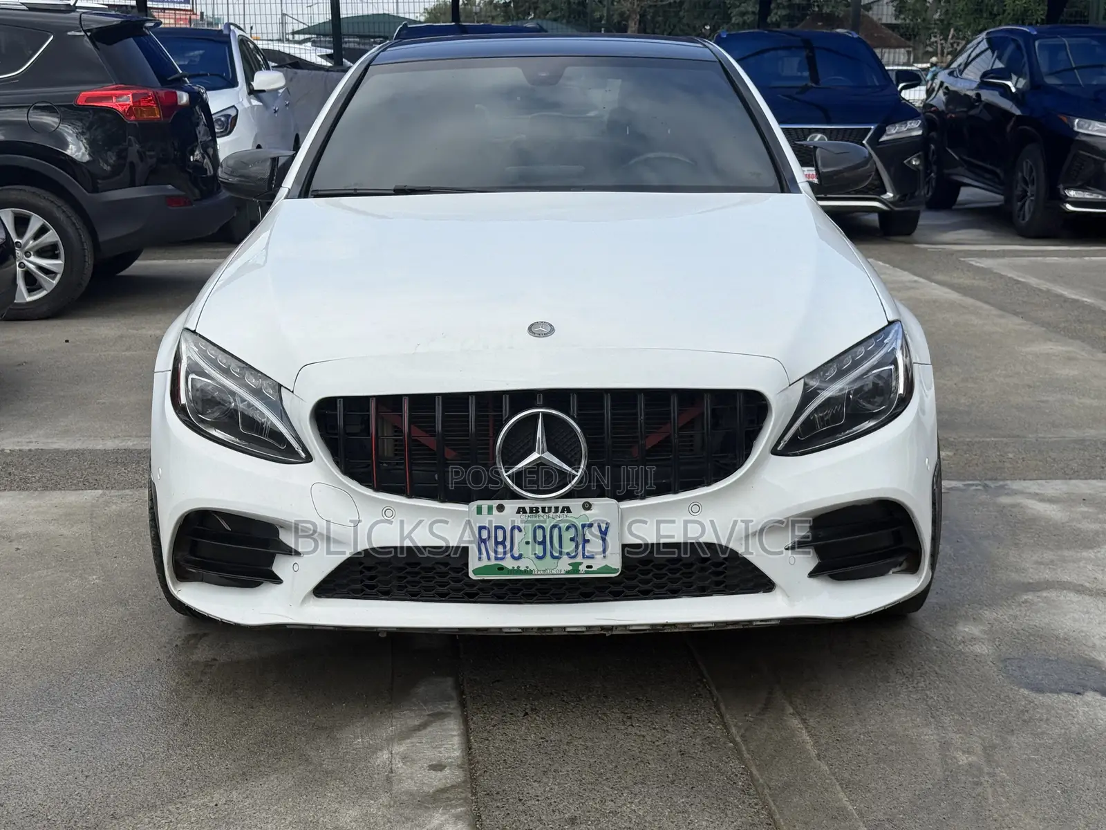 Mercedes-Benz C43 4Matic Sedan AWD (3.0L V6 9AM) 2017 White