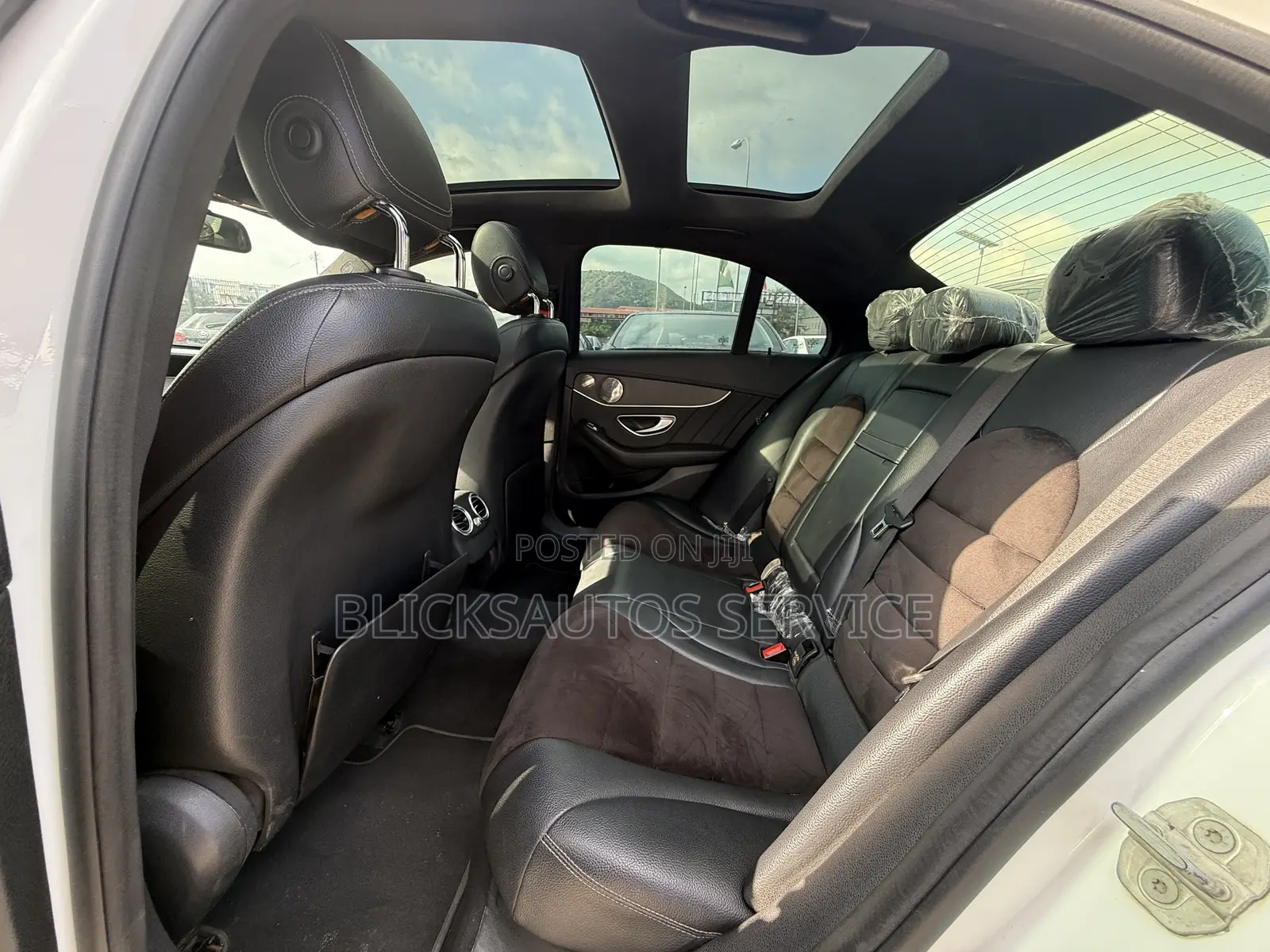 Mercedes-Benz C43 4Matic Sedan AWD (3.0L V6 9AM) 2017 White