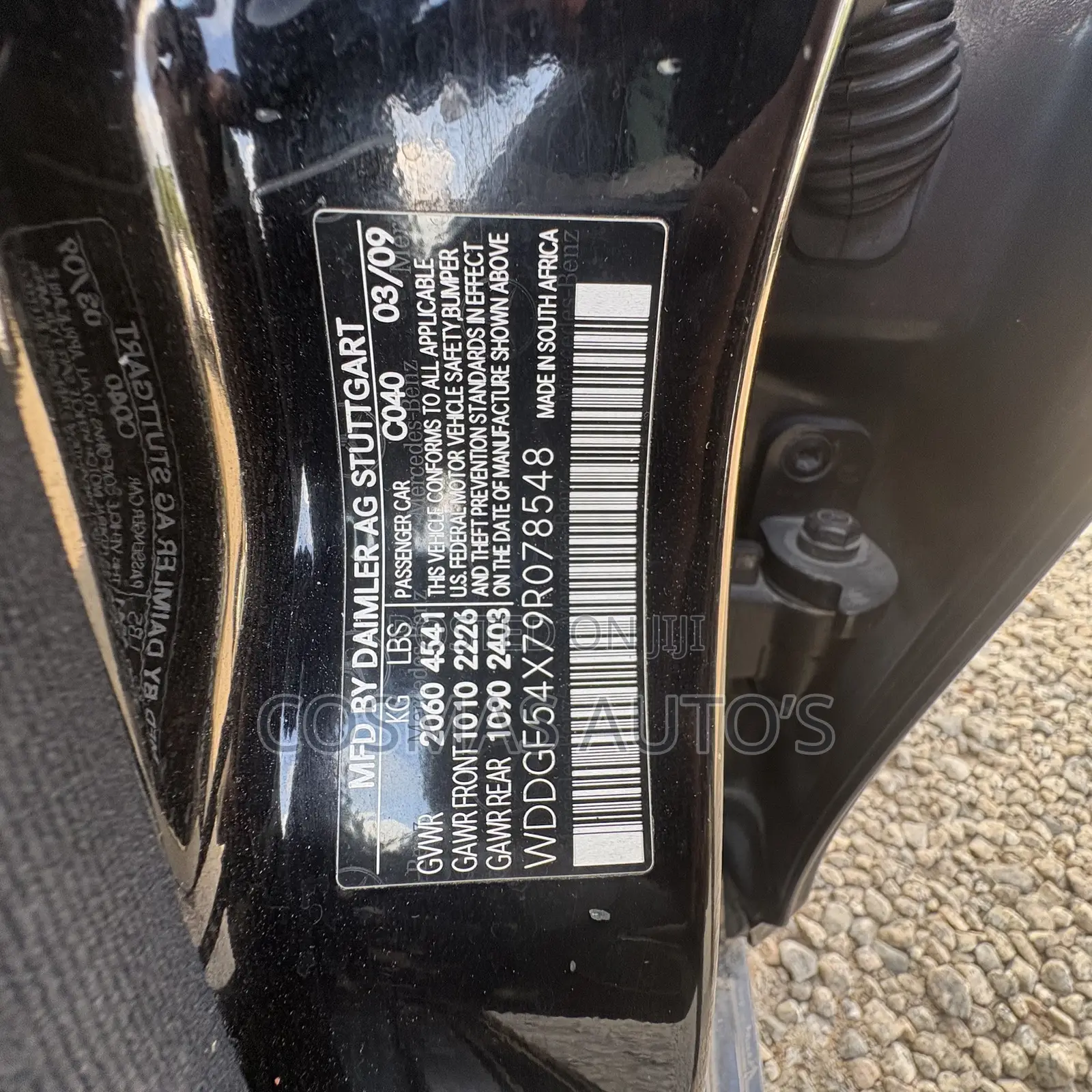Mercedes-Benz C300 2009 Black