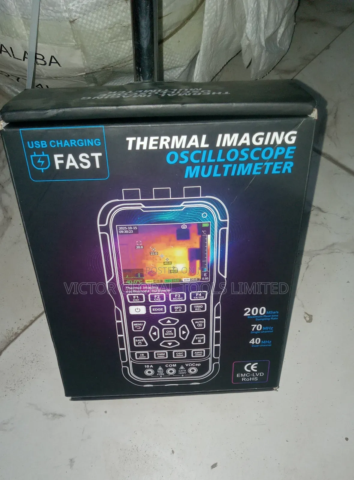 Tooltop TH201 4-in-1 Handheld Diagnostic Device