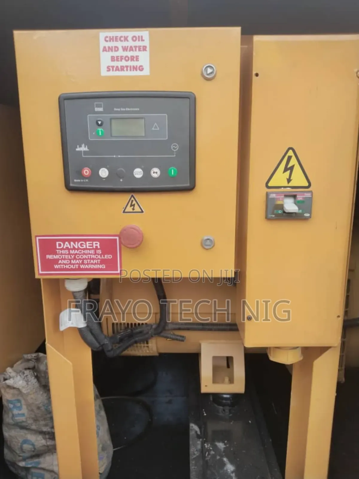 Mantrac Cat Generator Super Silent Soundproof 88kva