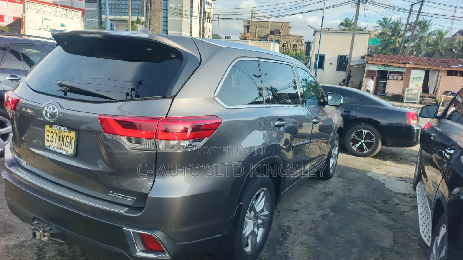 Toyota Highlander Limited Platinum 4x2 V6 (3.5L 6cyl 8A) 2018 Gray