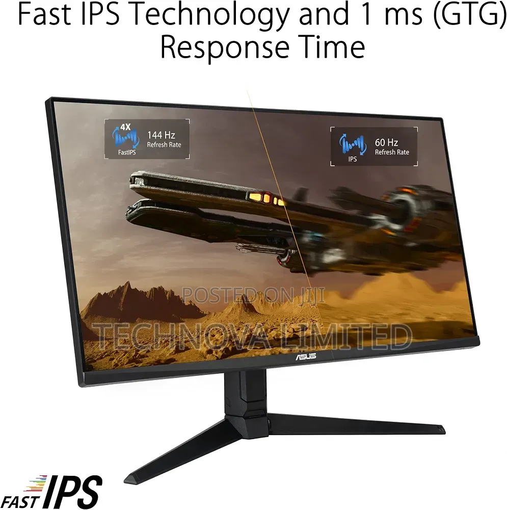ASUS Tuf Gaming Vg28Uql1A Hdmi 2.1 Gaming Monitor 28" IPS, 144Hz