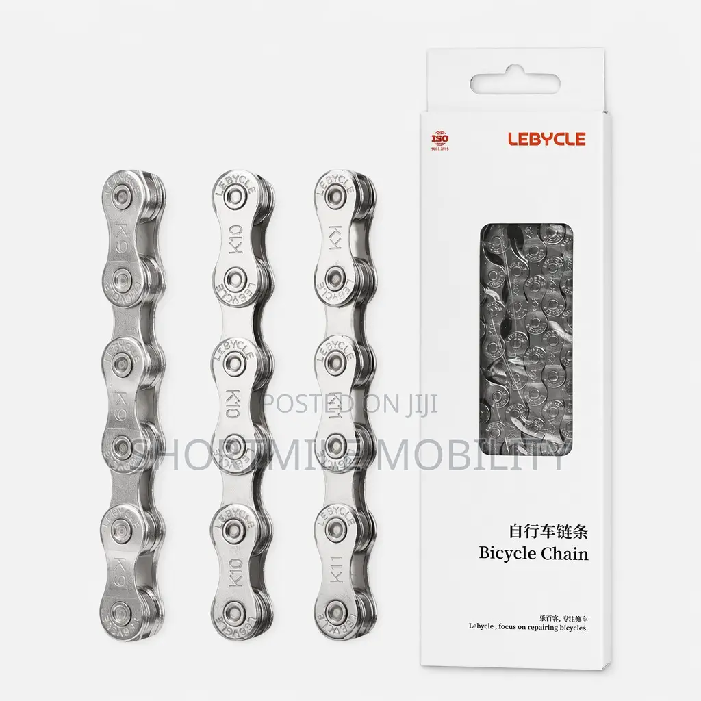 LEBYCLE 7/8-Speed Carbon Steel Bicycle Chain