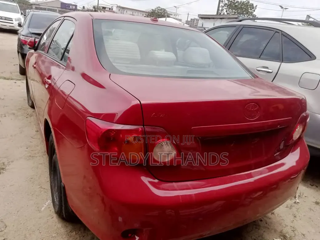 Toyota Corolla 2008 Red