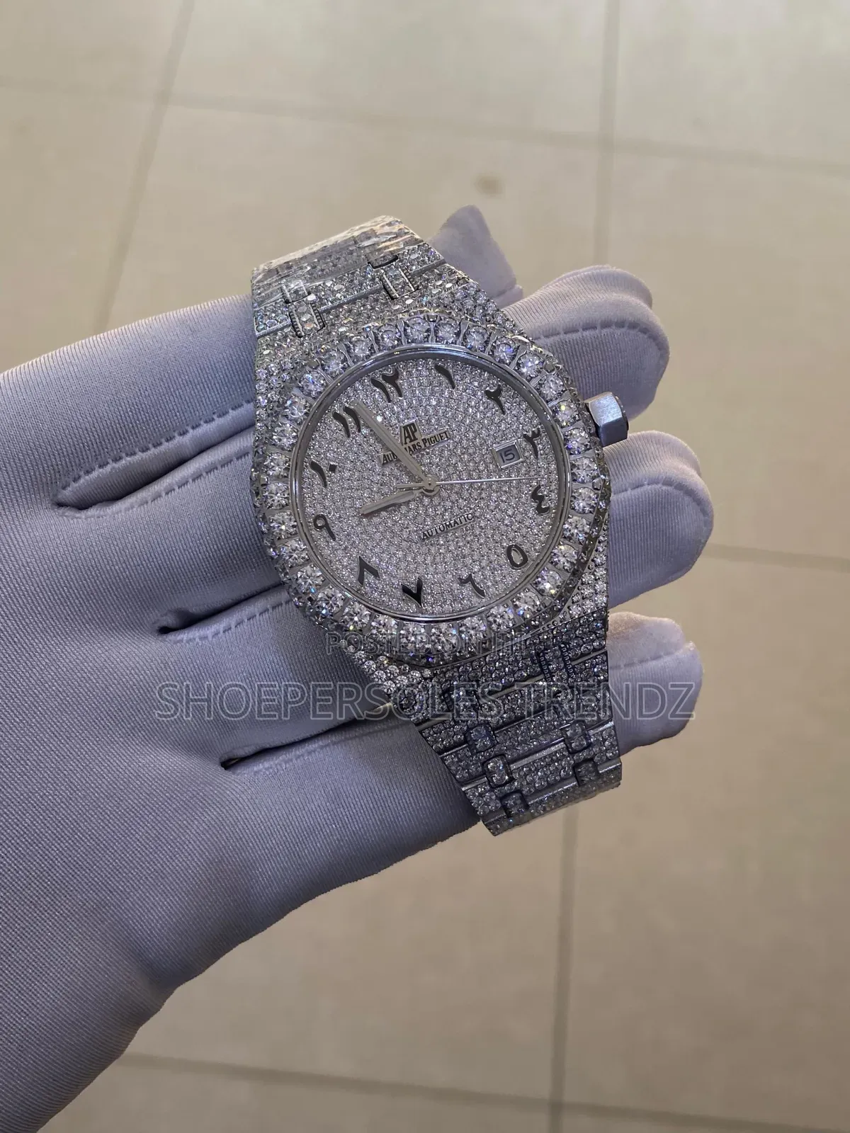 Audemars Piguet Stoned Chain Wristwatch