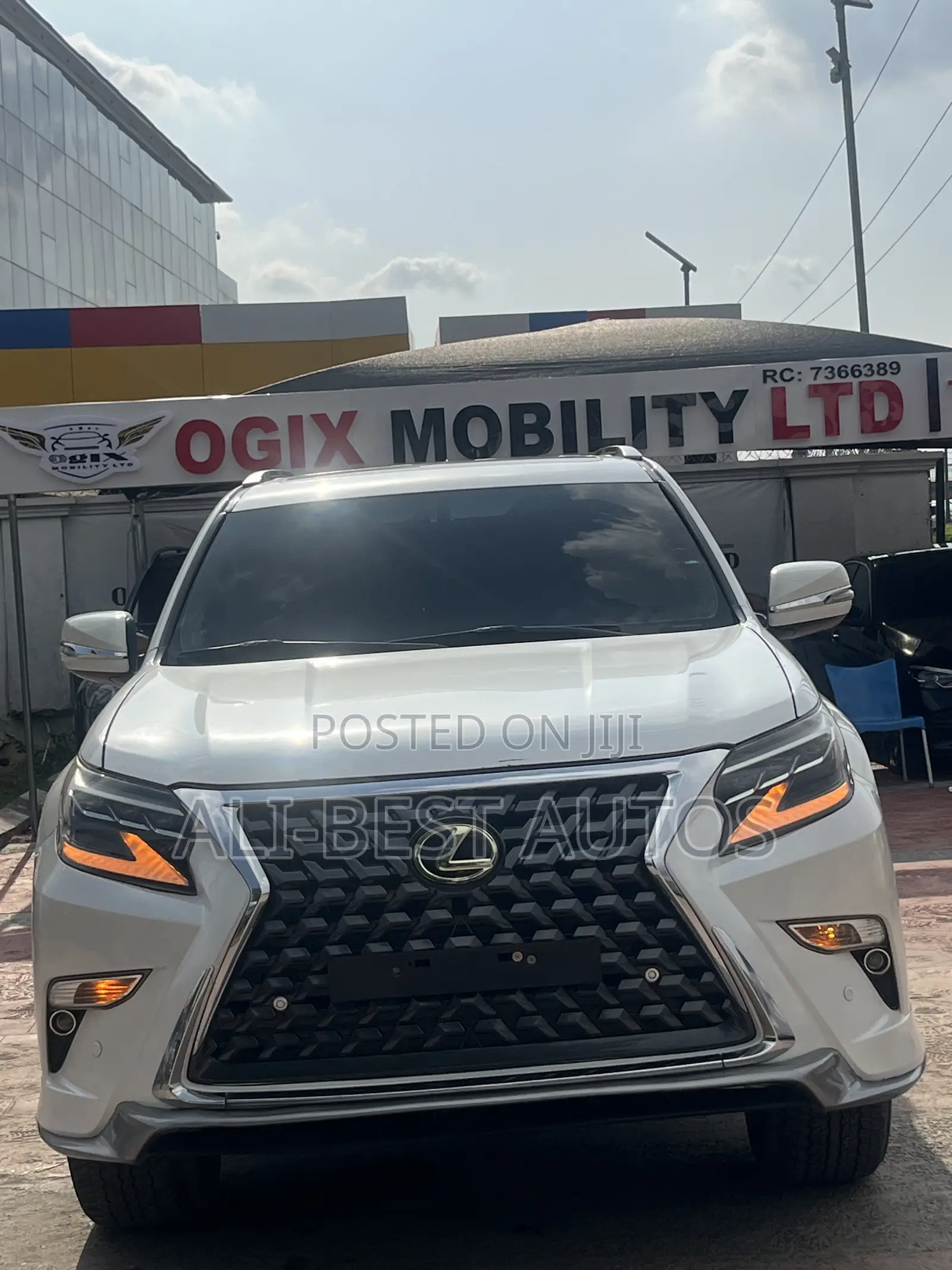 Lexus GX 2014 White