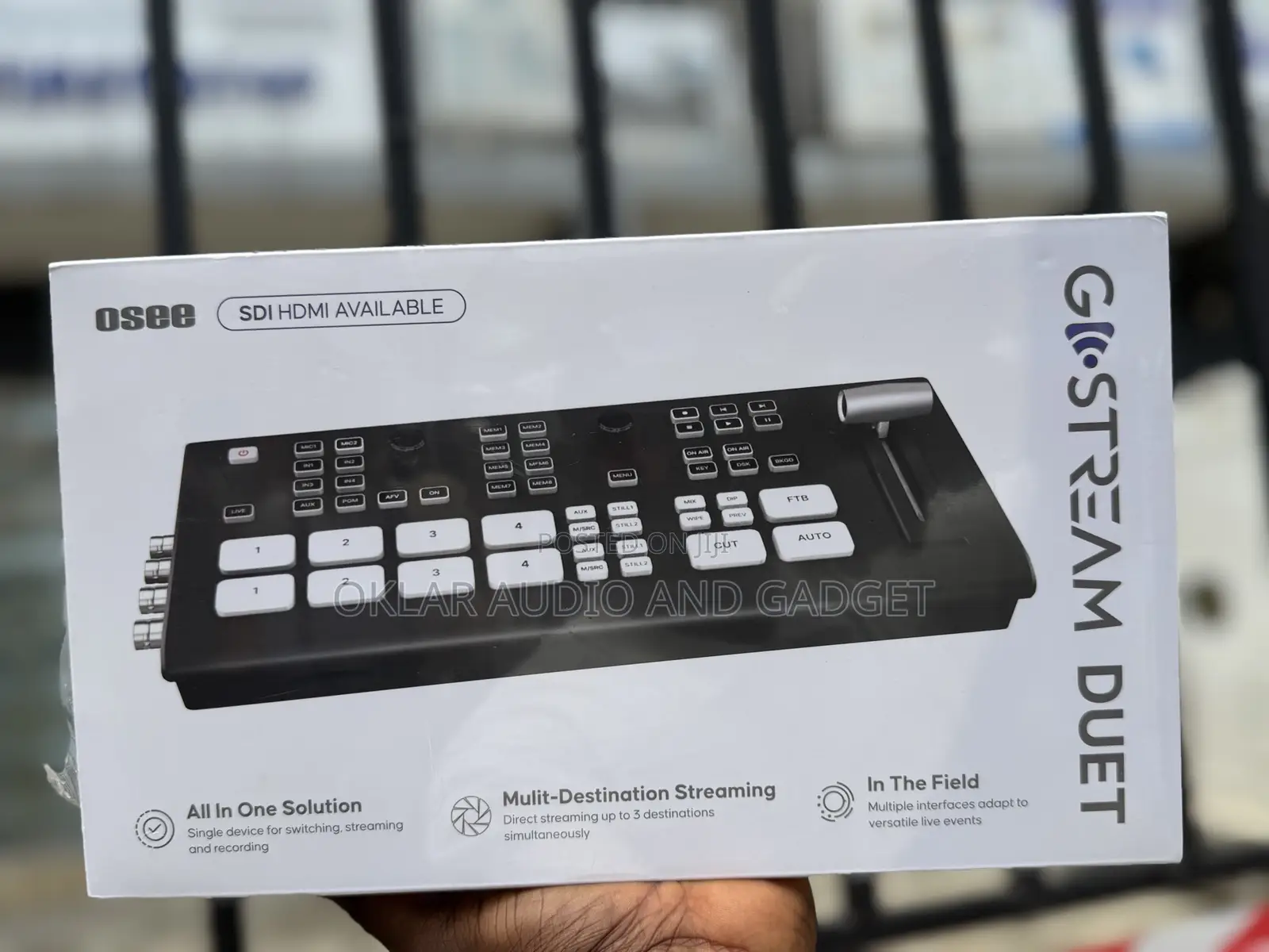Osee Go Stream Duet Sdi/Hdmi Video Mixer