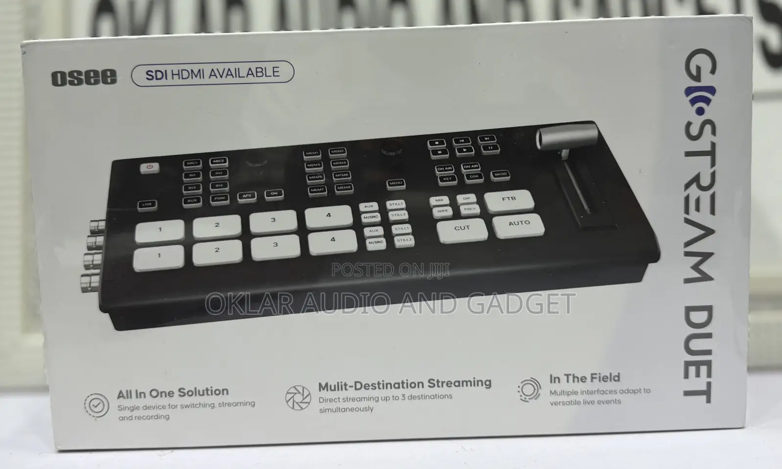 Osee Go Stream Duet Sdi/Hdmi Video Mixer