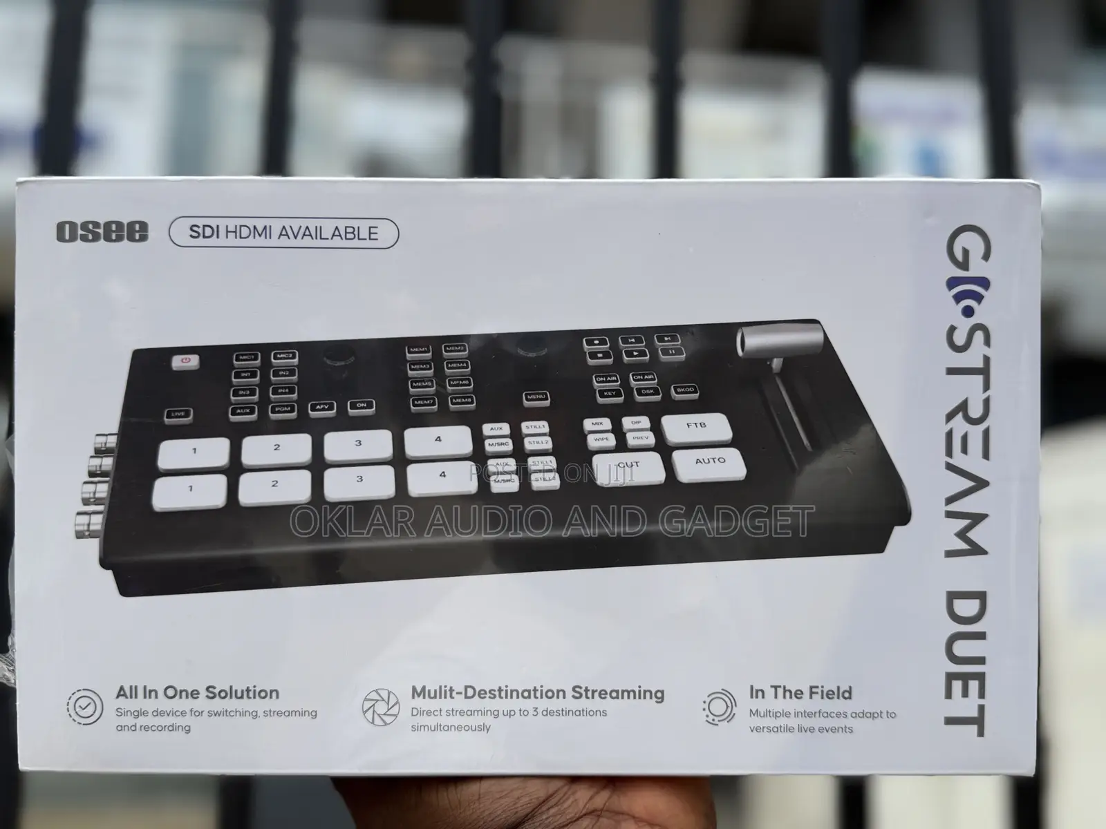 Osee Go Stream Duet Sdi/Hdmi Video Mixer