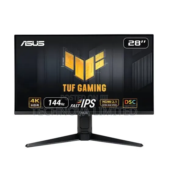 ASUS Tuf Gaming Vg28Uql1A Hdmi 2.1 Gaming Monitor 28" IPS, 144Hz