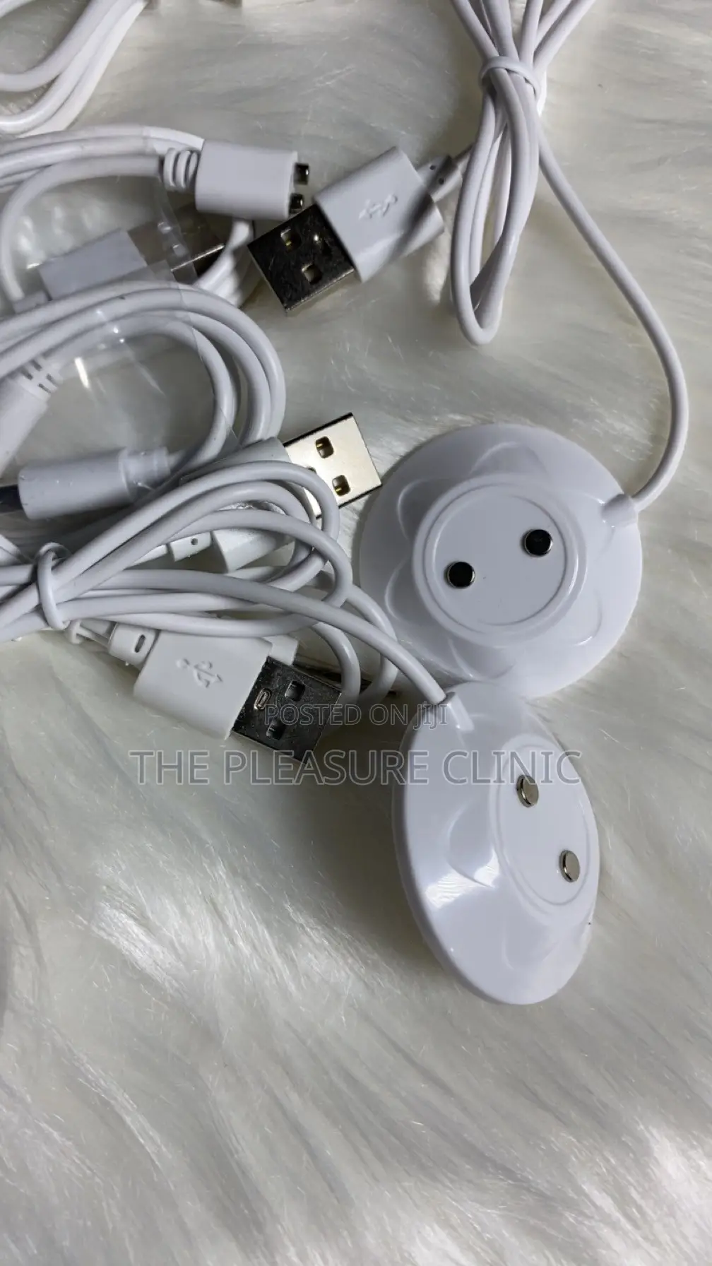 Vibrator Charger (Rose, Pin, Magnetic)