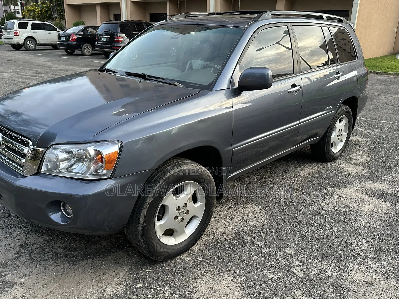 Toyota Highlander 2007 Gray