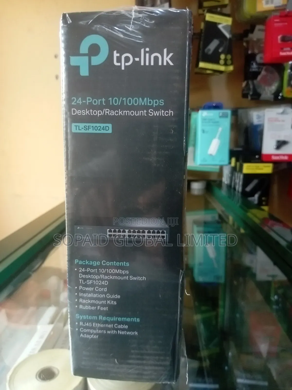 TP-Link 24-Port 10/100Mbps Desktop/Rackmount Switch