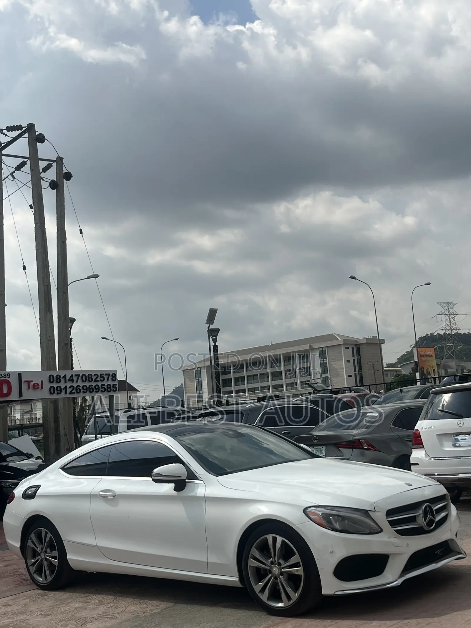 Mercedes-Benz C300 2016 White