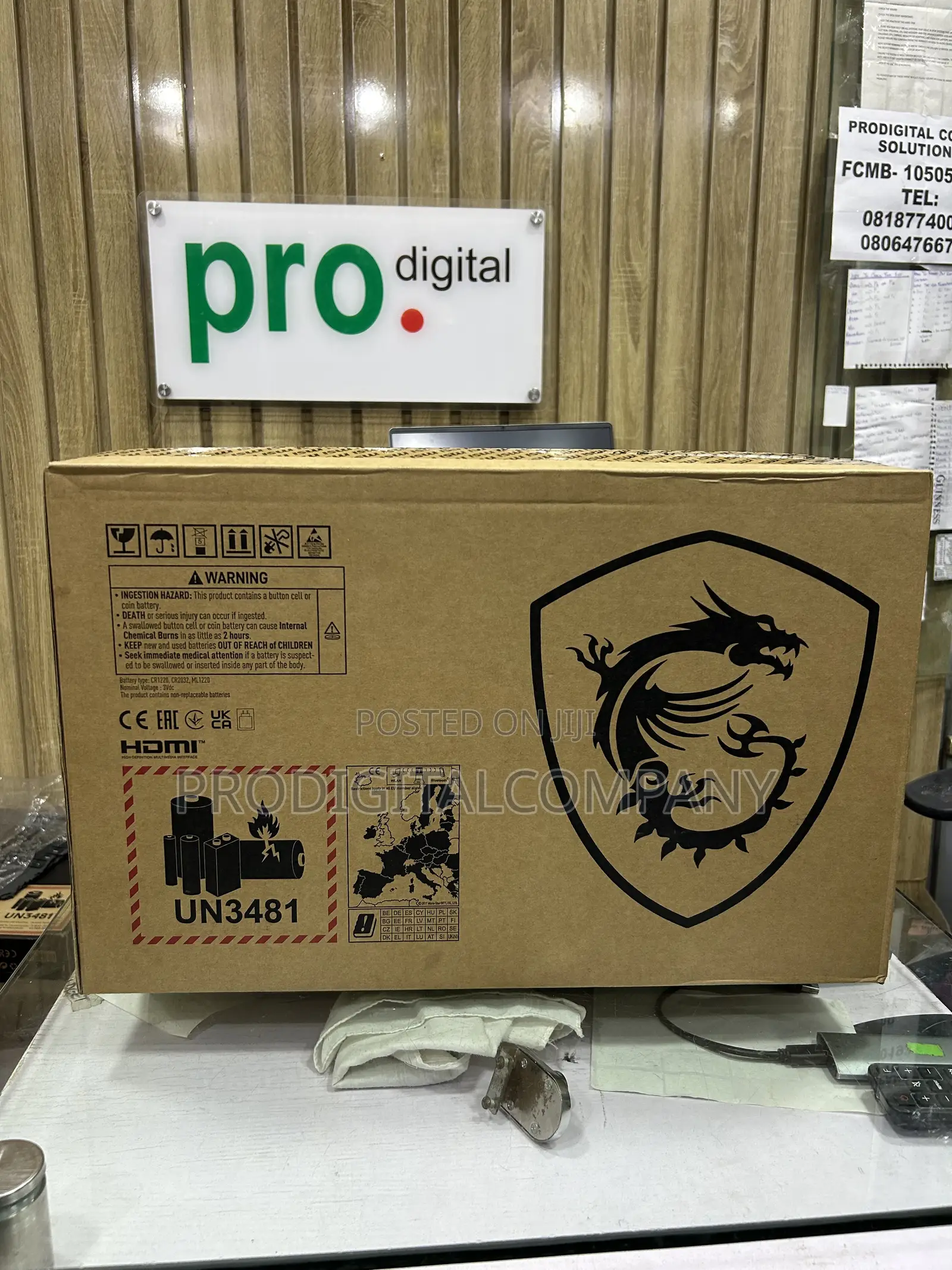 New Laptop MSI Katana 15 16GB Intel Core i7 SSD 1T