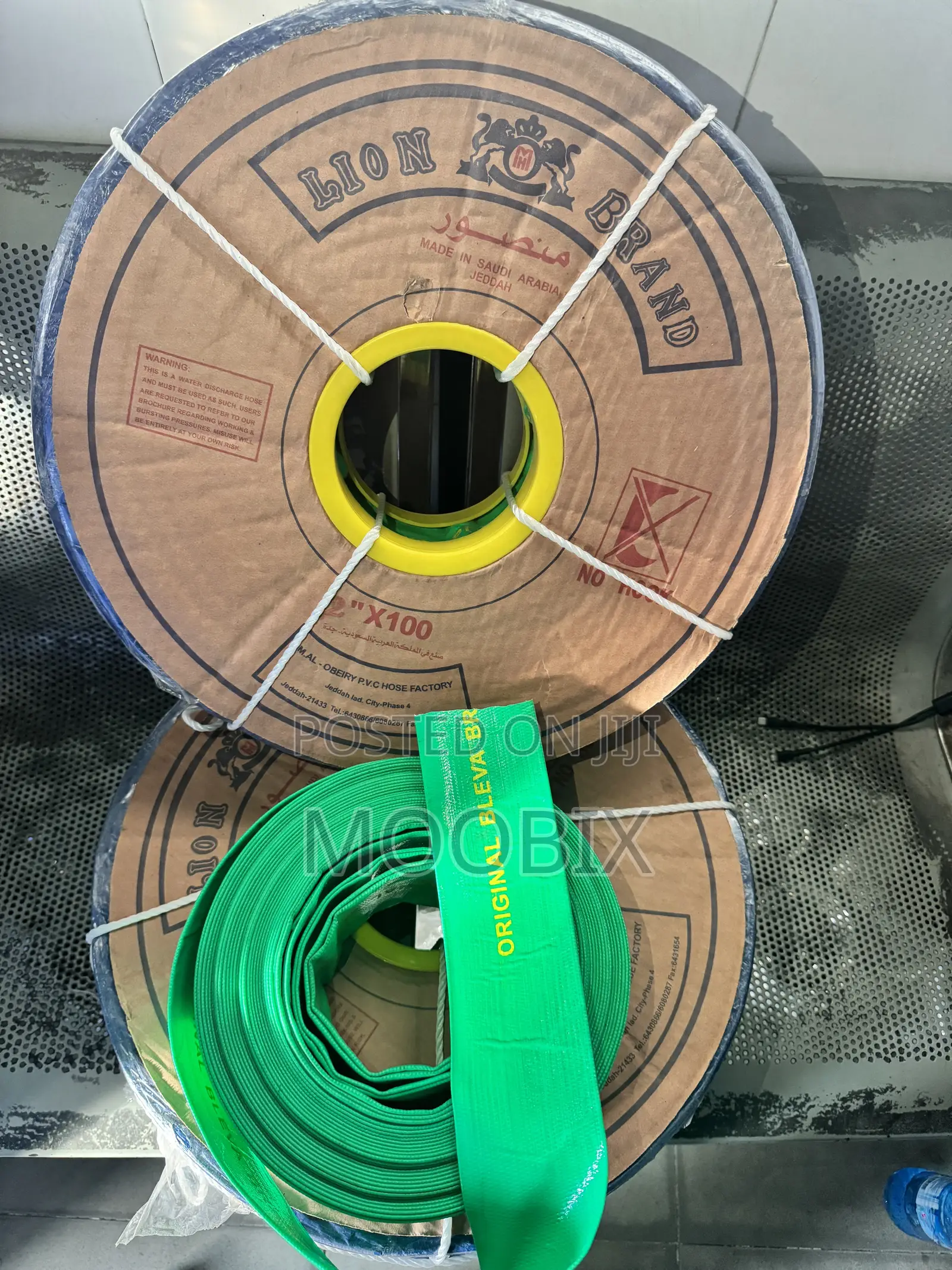 2 Inches Green Bleva Lion Brand Flat Hose