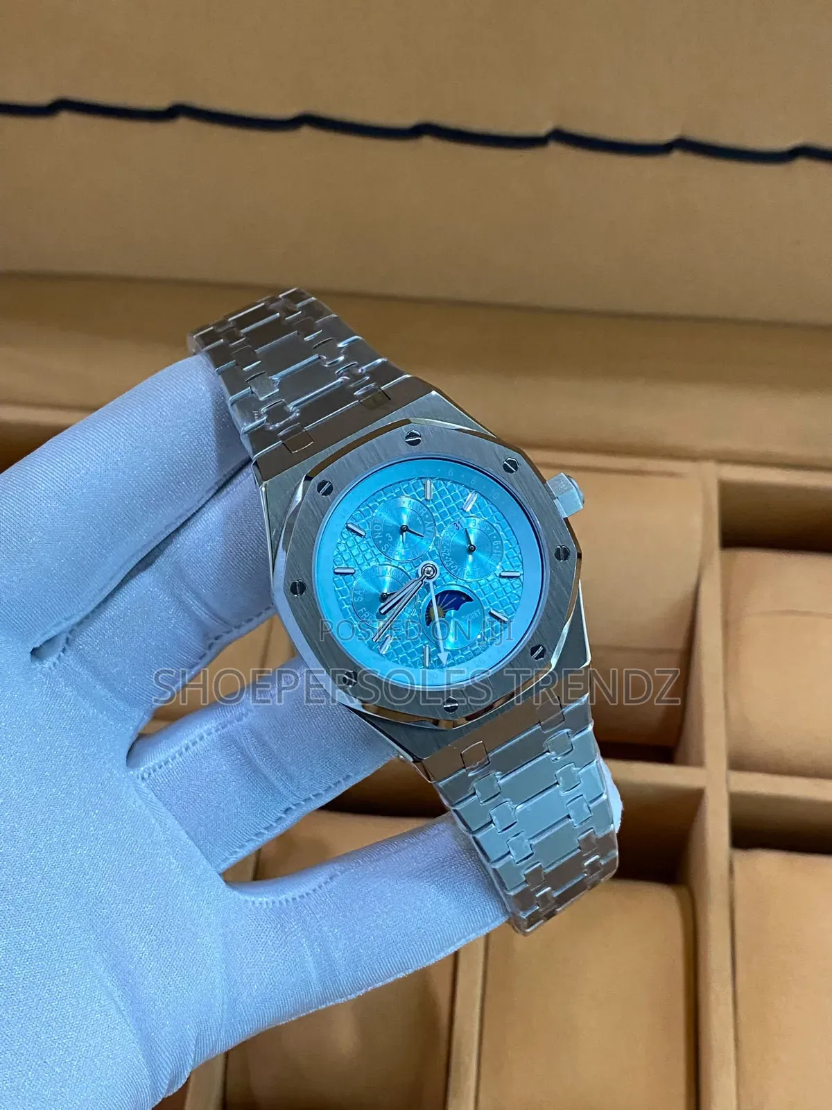 Audemars Piguet Chronograph Chain Screw Wristwatches