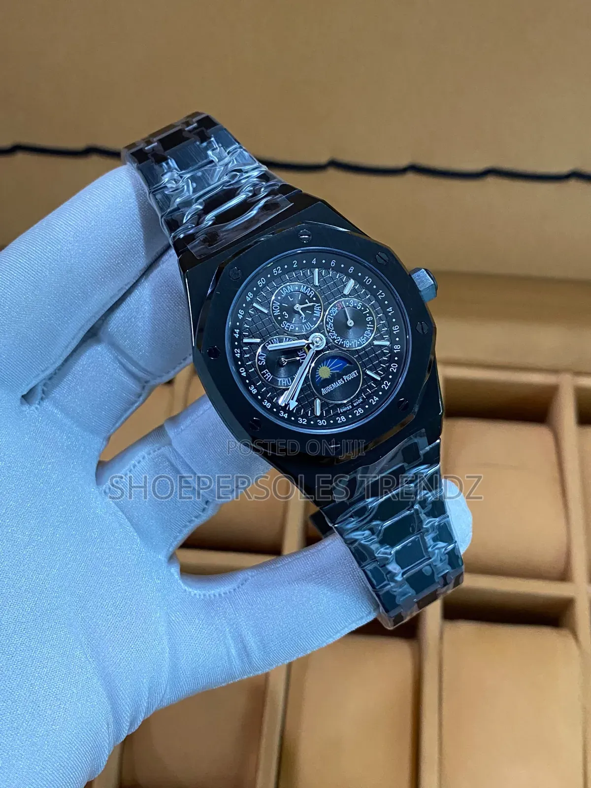Audemars Piguet Chronograph Chain Screw Wristwatches