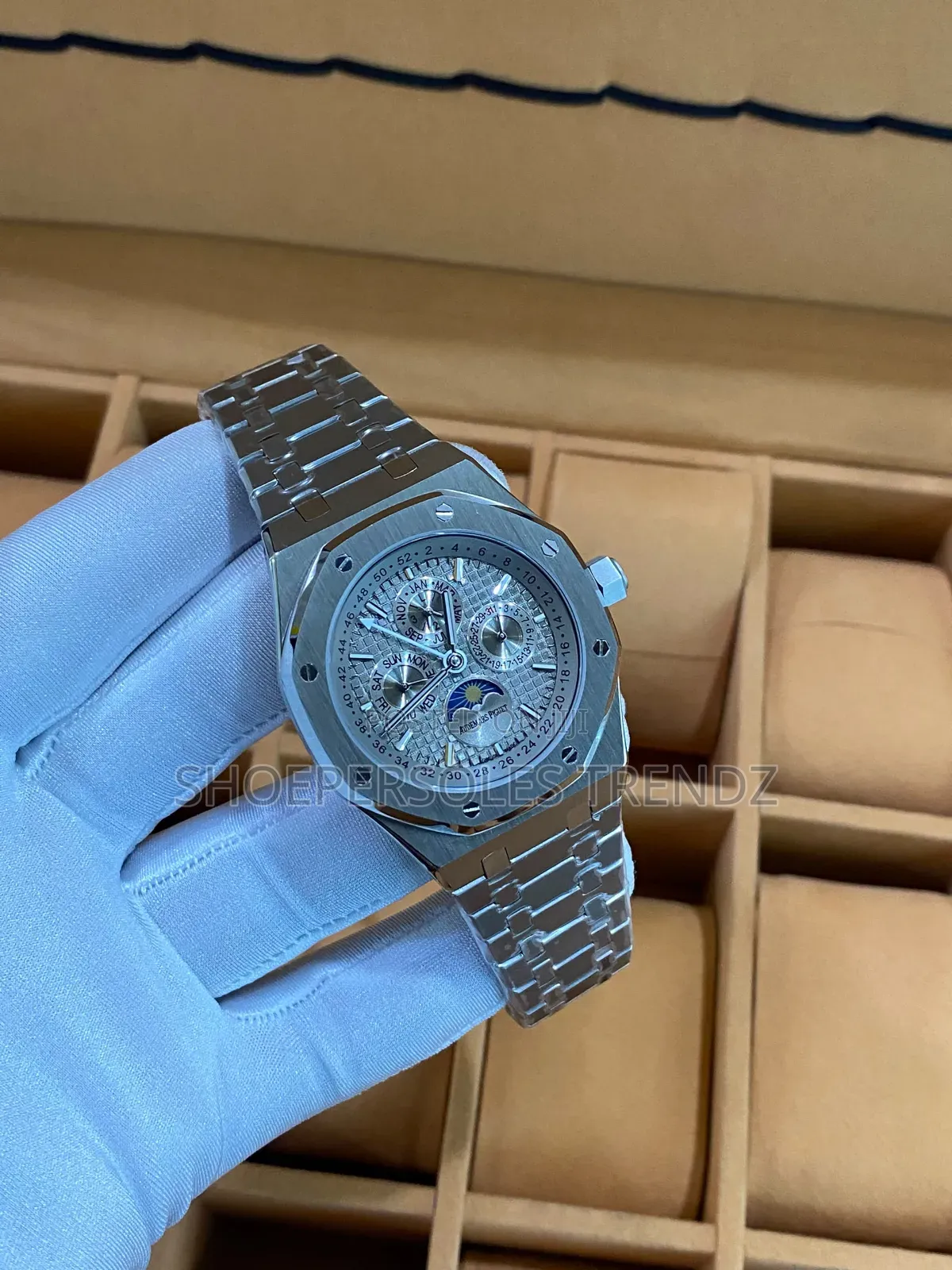 Audemars Piguet Chronograph Chain Screw Wristwatches