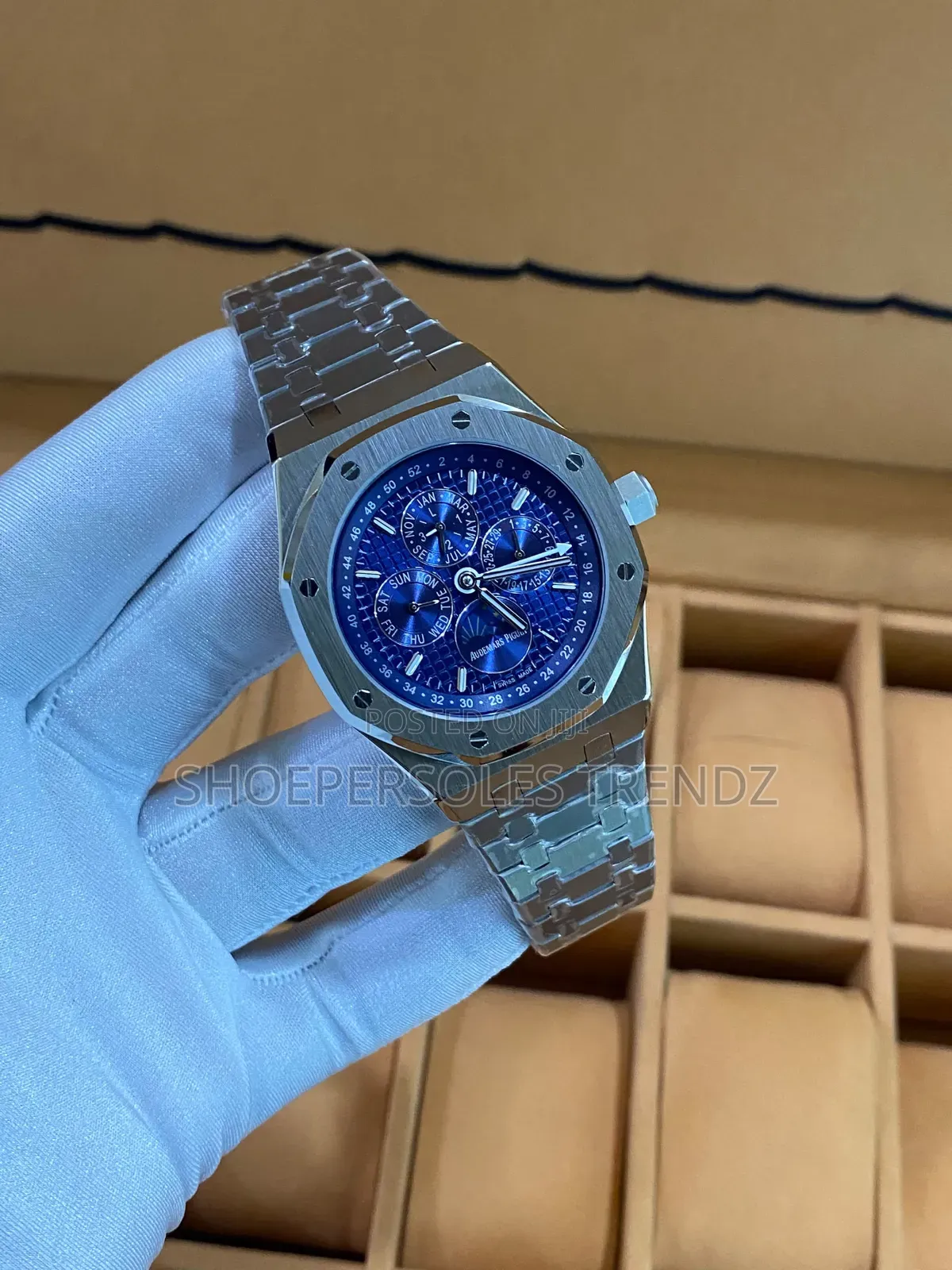 Audemars Piguet Chronograph Chain Screw Wristwatches