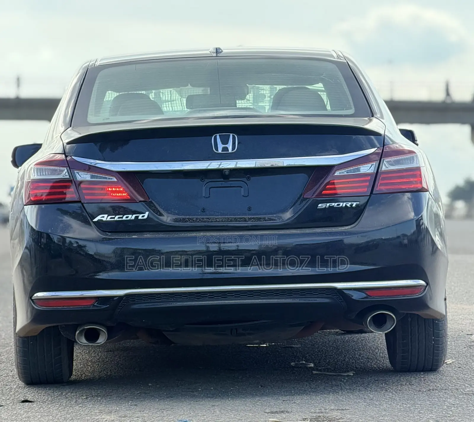 Honda Accord EX-L V-6 4dr Sedan FWD (3.5L 6cyl 6A) 2016 Black