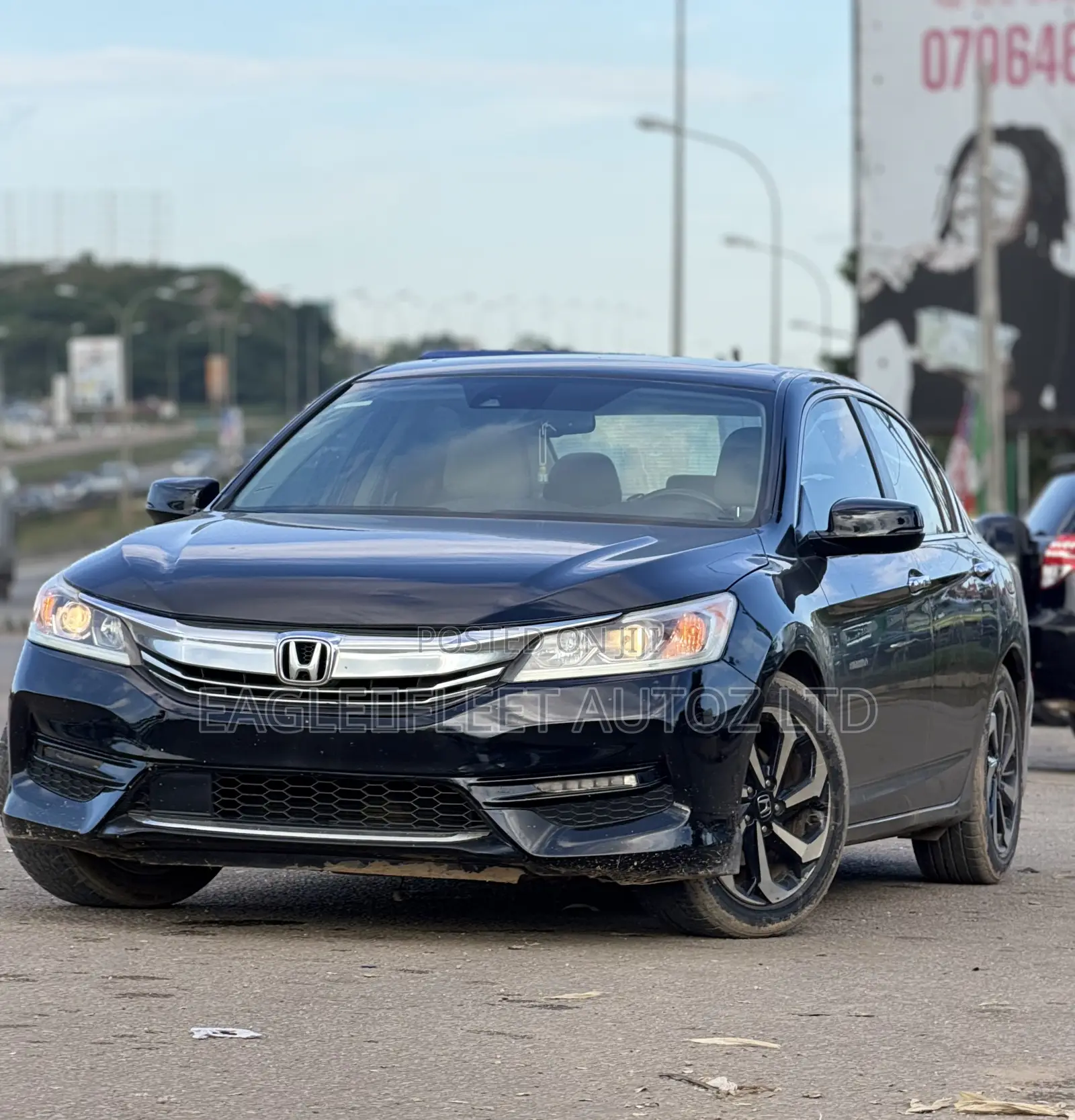 Honda Accord EX-L V-6 4dr Sedan FWD (3.5L 6cyl 6A) 2016 Black