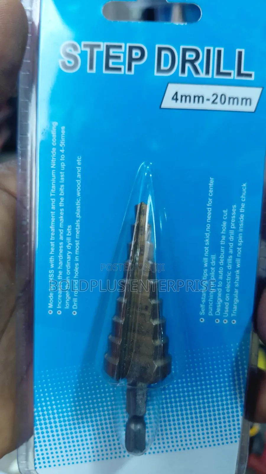 4 to 20 Mm Step Drill Bit