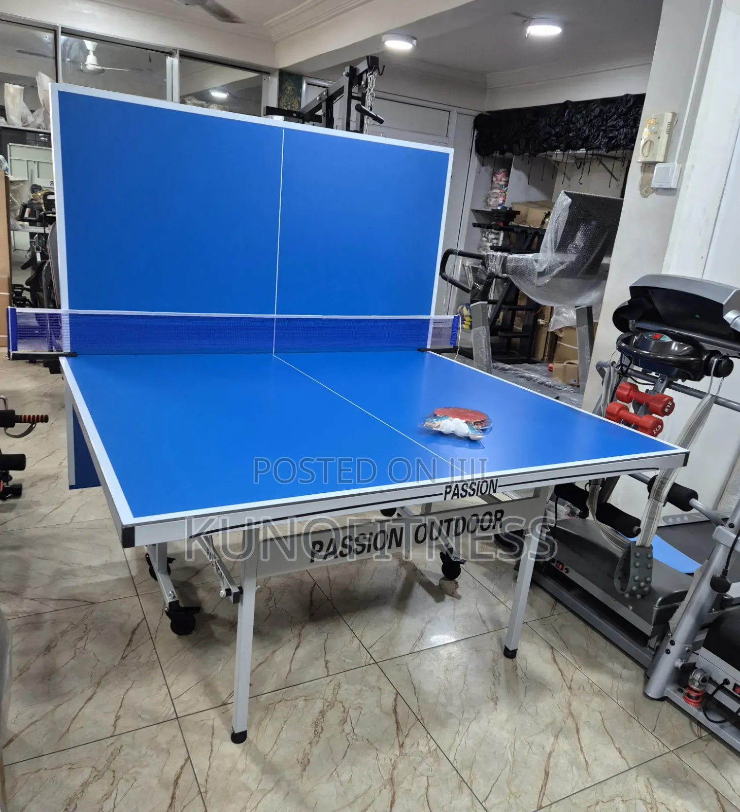 New Outdoor Aluminium Table Tennis Table Weatherproof Foldable