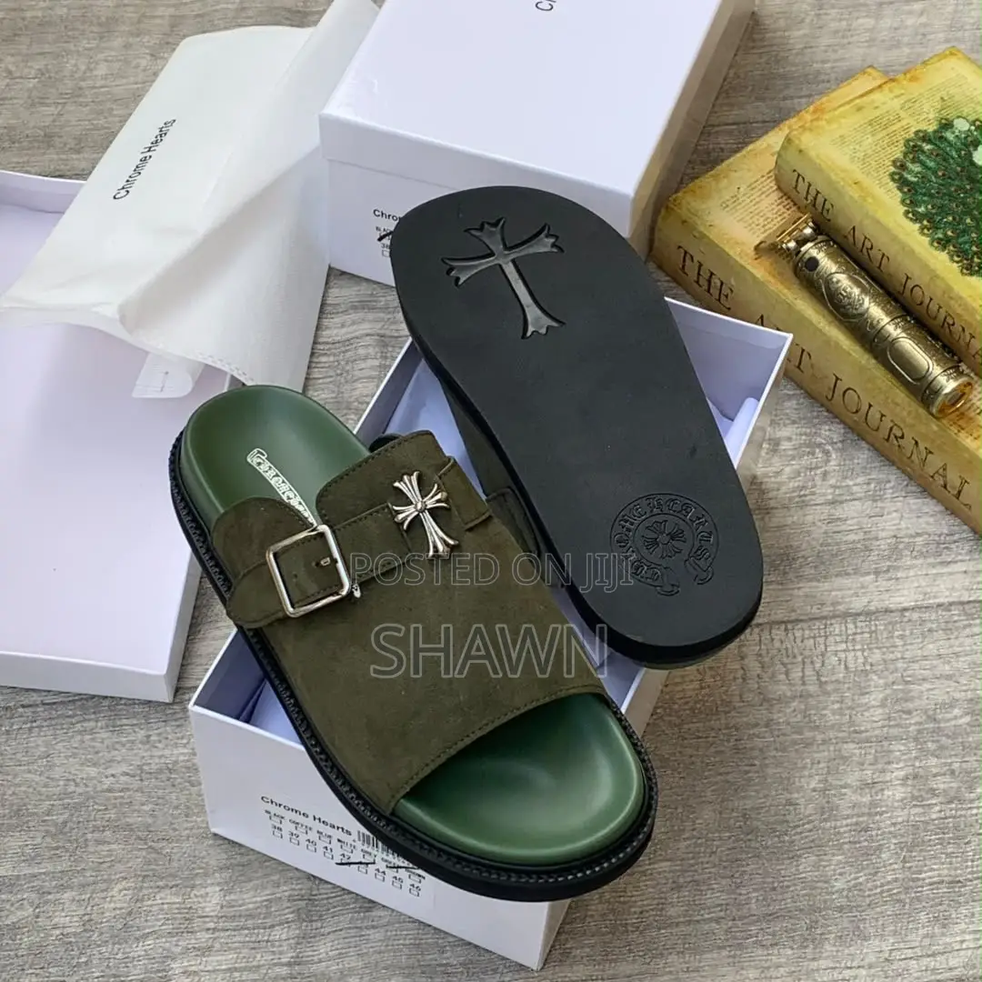 Chrome Hearts Luxury Slippers