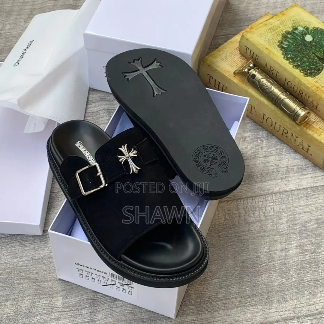 Chrome Hearts Luxury Slippers