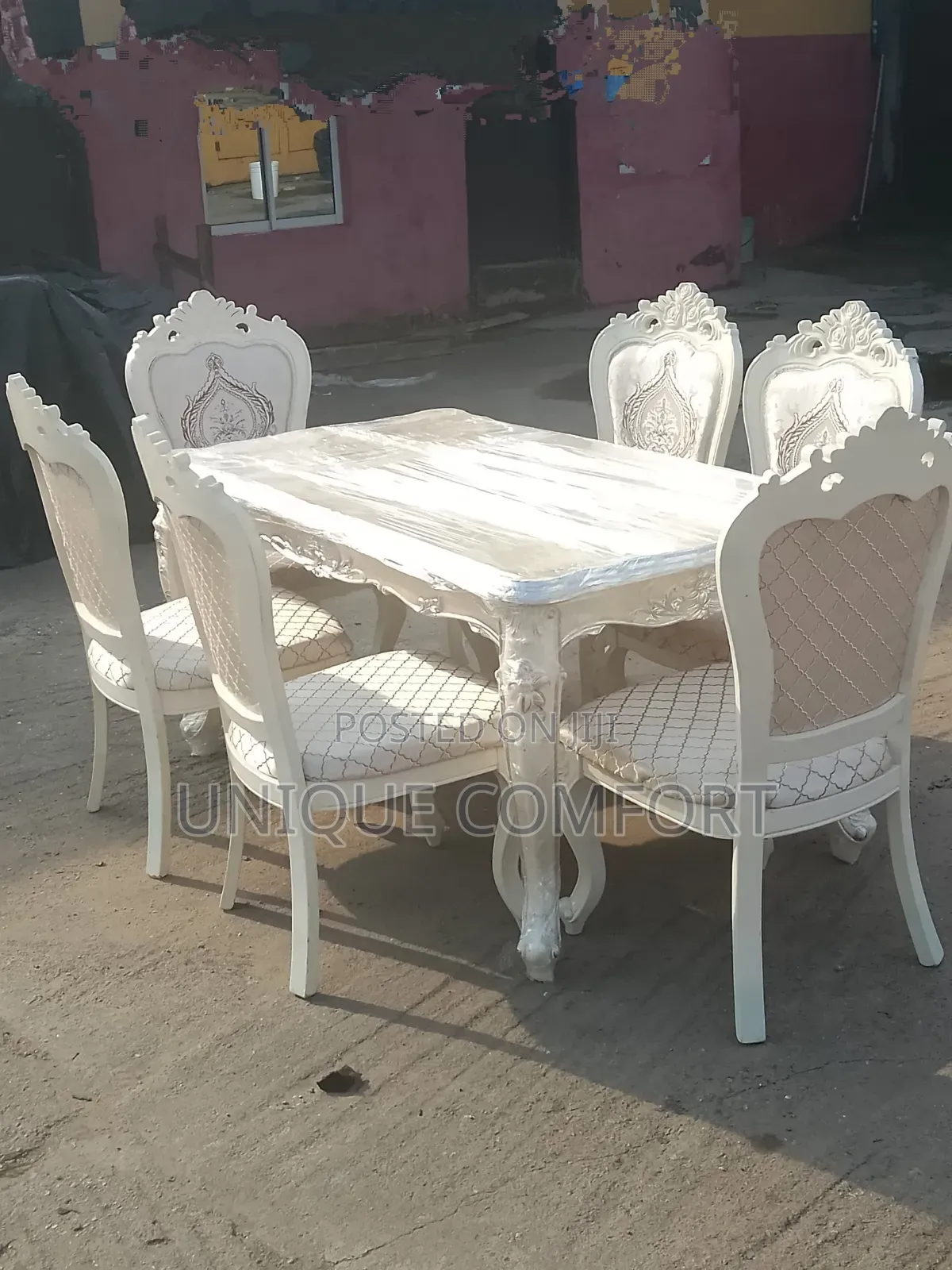 Imported Luxury 6 Seaters Royal Dining Set