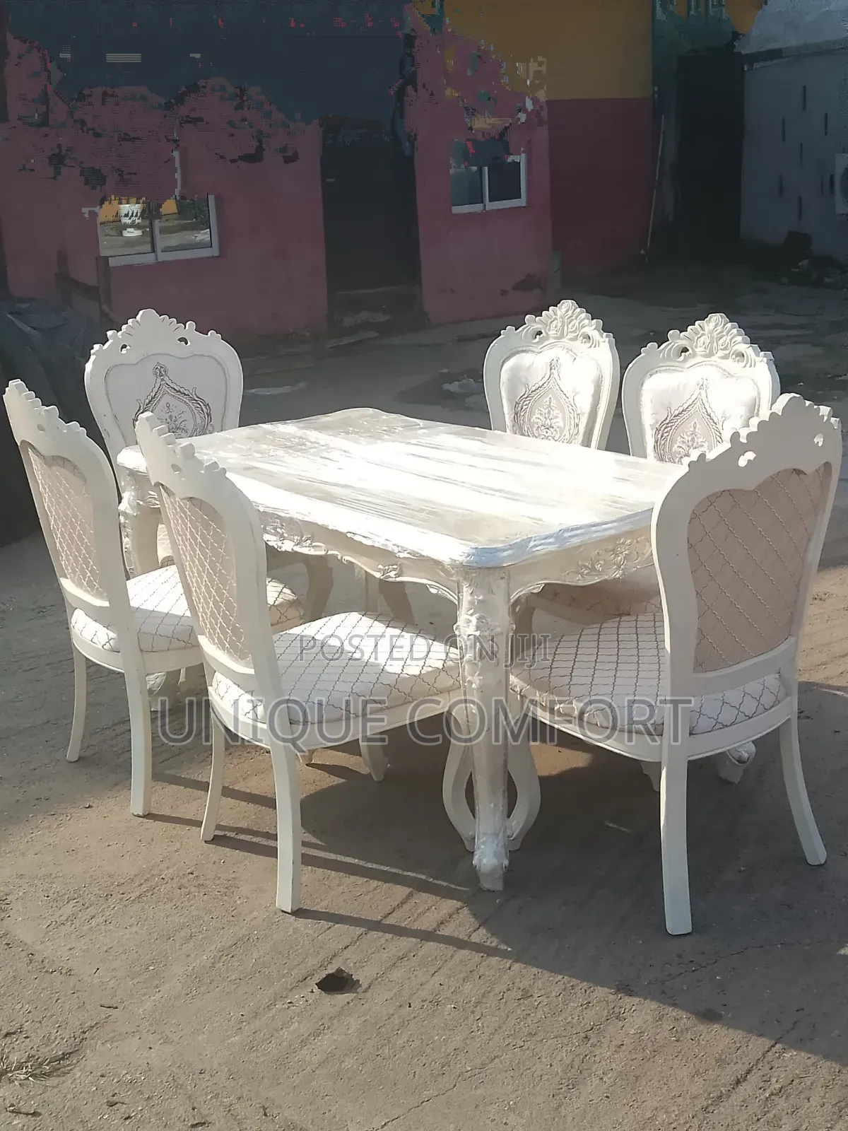 Imported Luxury 6 Seaters Royal Dining Set