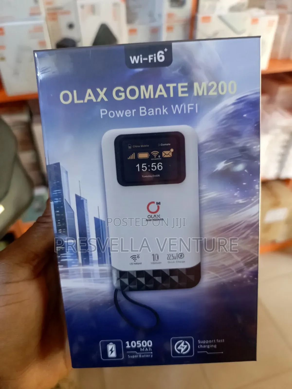 Olax M200 2 in 1 4G LTE Mifi and Power Bank