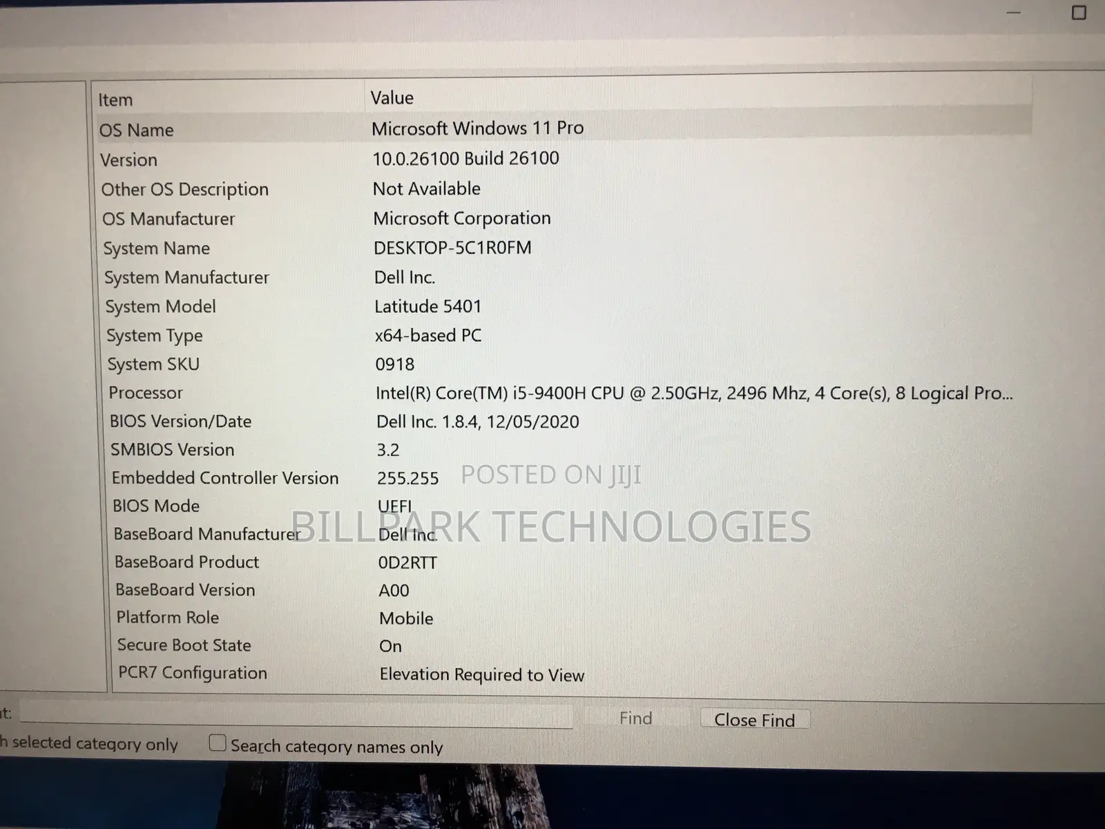Laptop Dell Latitude 5401 16GB Intel Core i5 SSD 256GB