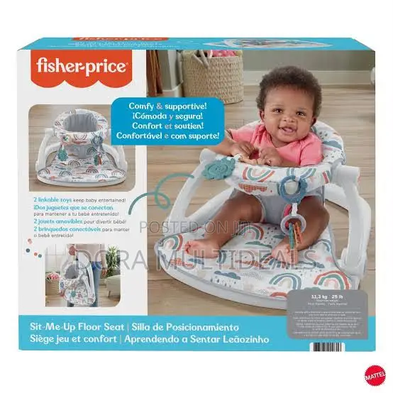 Fisher Price Sit Me Up Floor Seat - Foreign Barely Used
