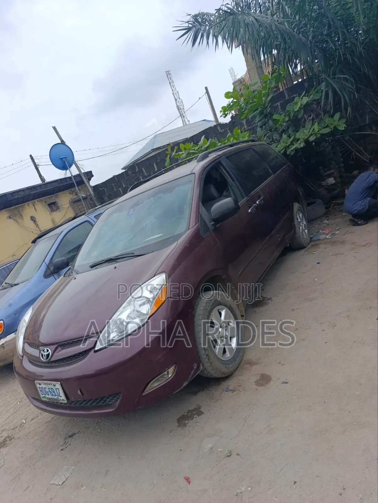 Toyota Sienna XLE 2007 Purple