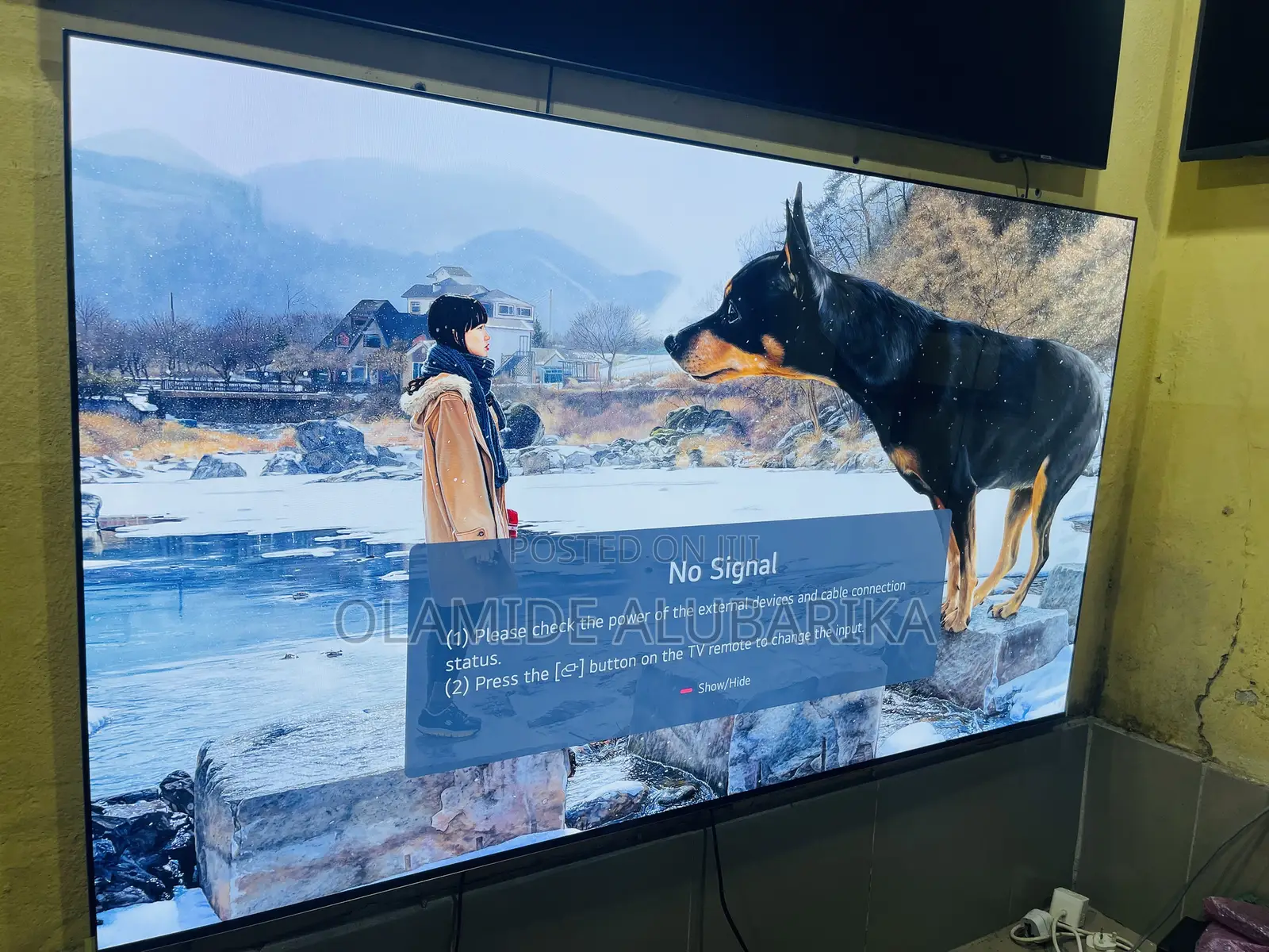 LG 77” OLED Ultra Smart TV Design Α9 Gen5 AI Processor