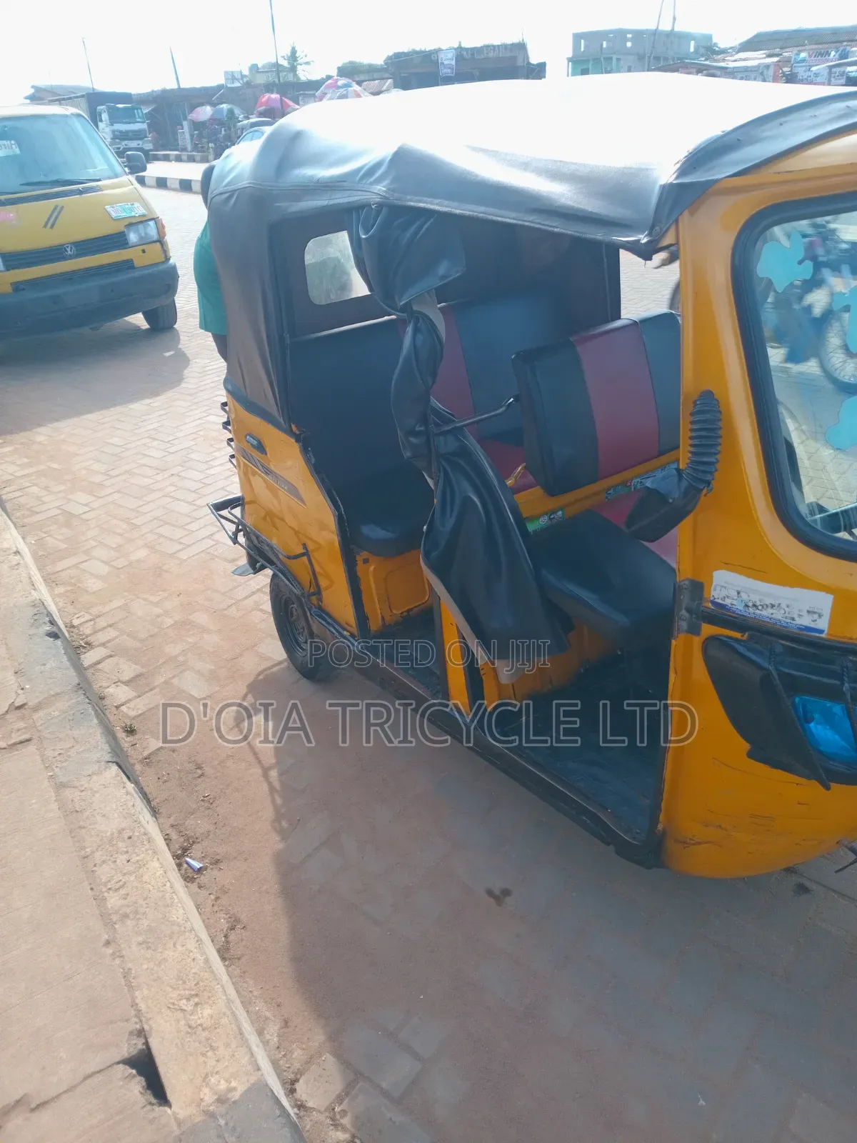 TVS King Deluxe Plus iTouch Start 2024 Yellow