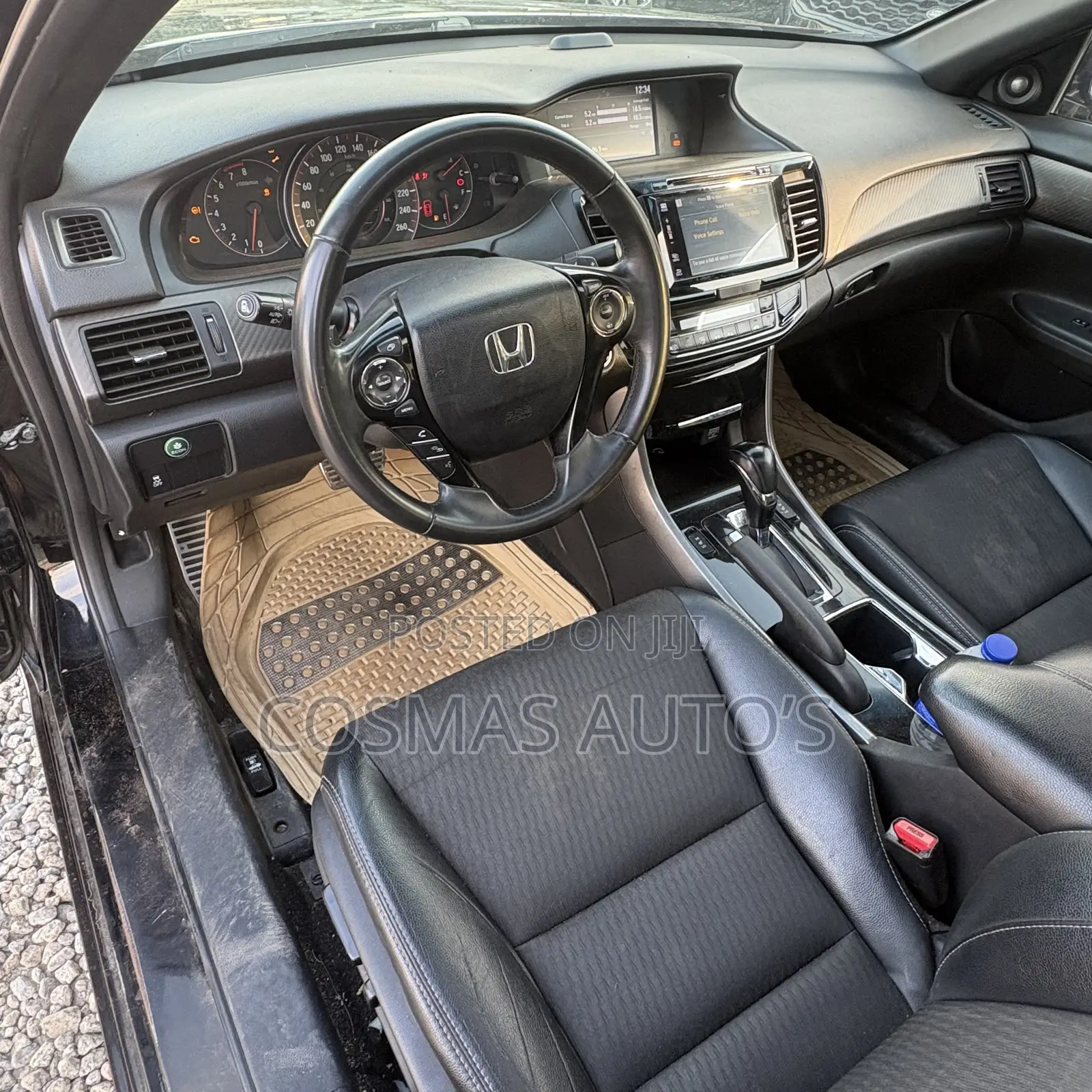 Honda Accord Sport 4dr Sedan FWD (2.4L 4cyl 2A) 2017 Black