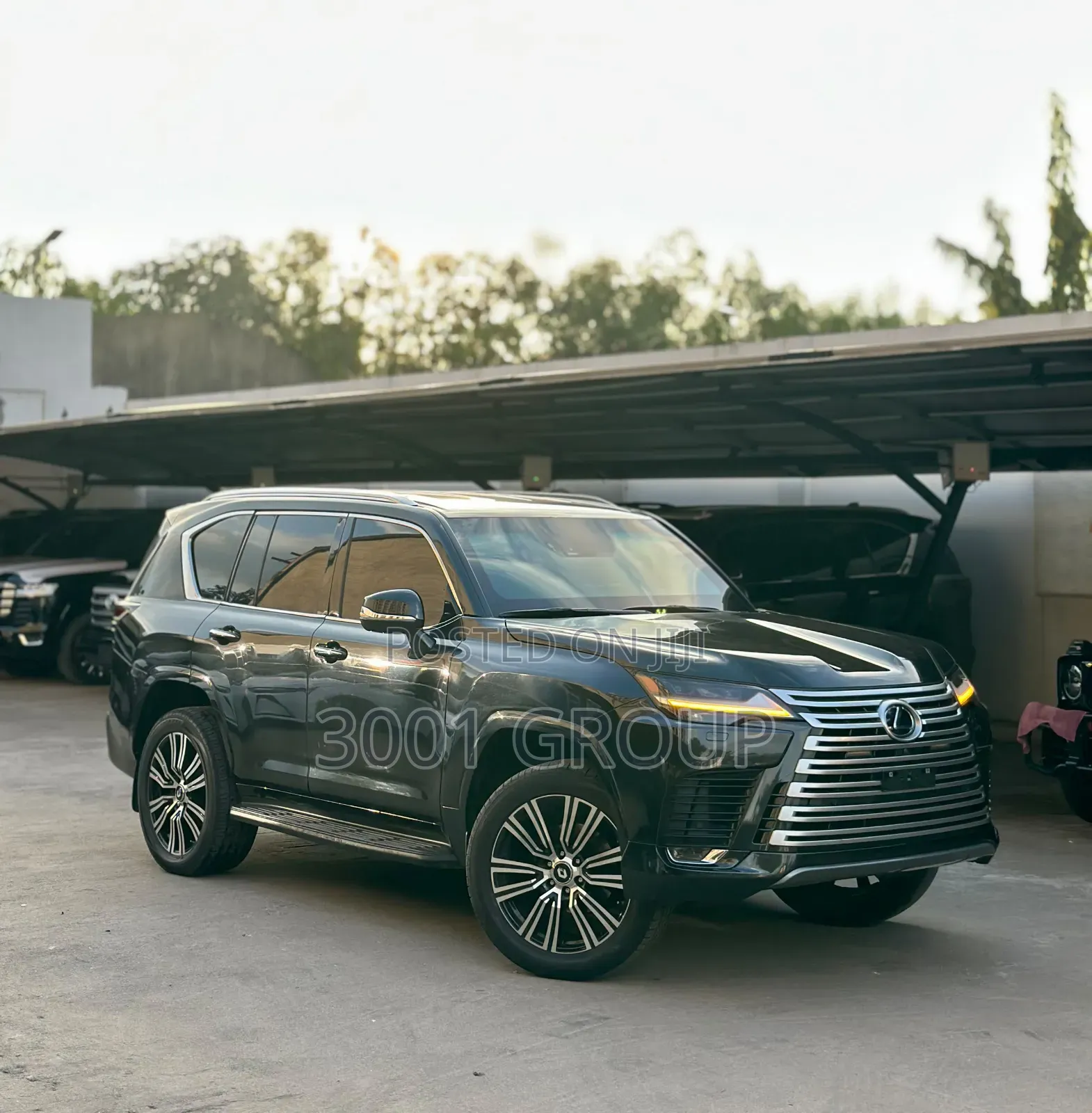 New Lexus LX 2023 Black