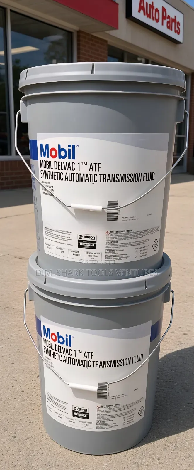 20L Mobil Delvac 1 ATF, Premium Synthetic Automatic Transmission Fluid