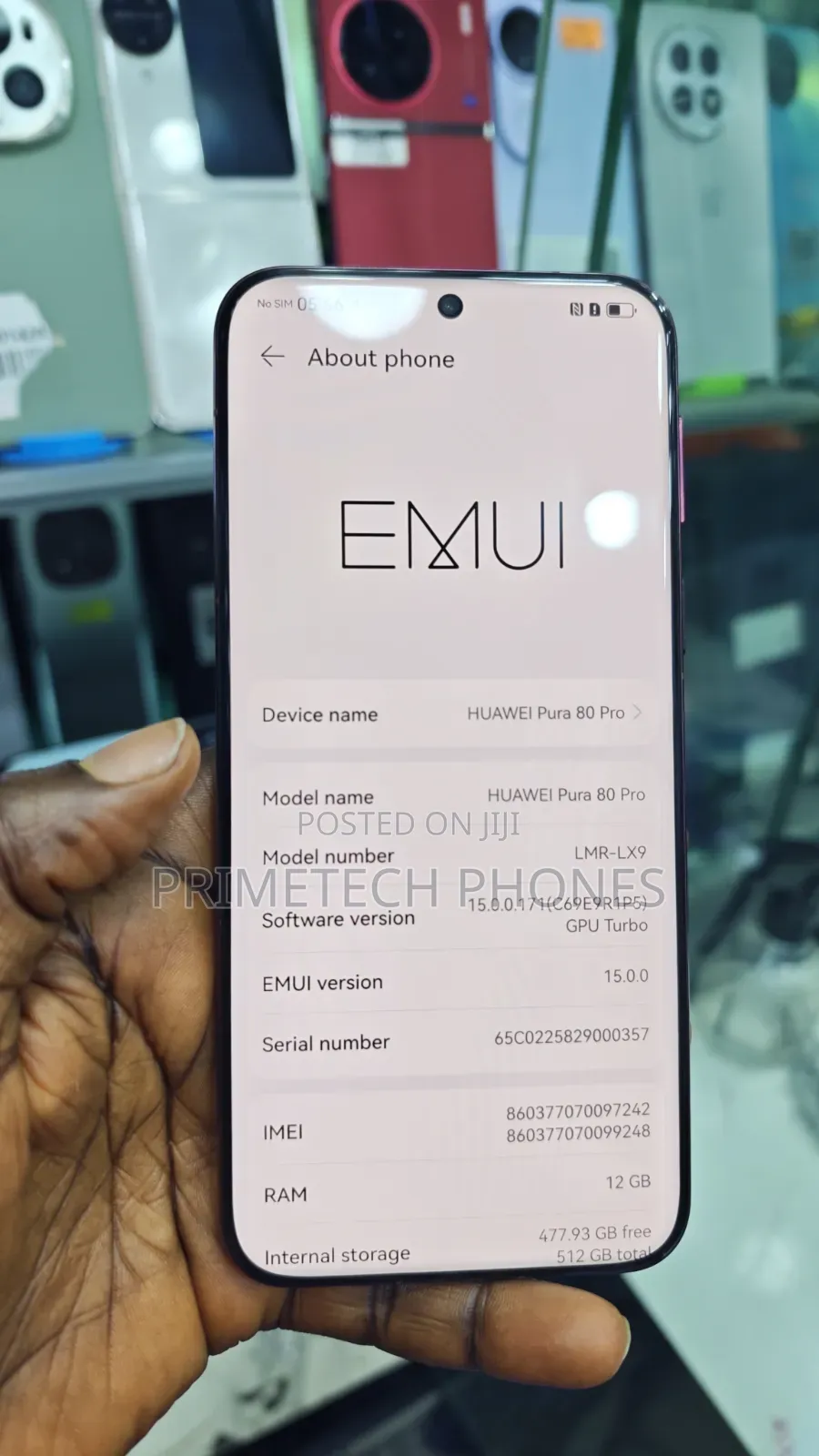 Huawei Pura 80 Pro 5G 512 GB Red