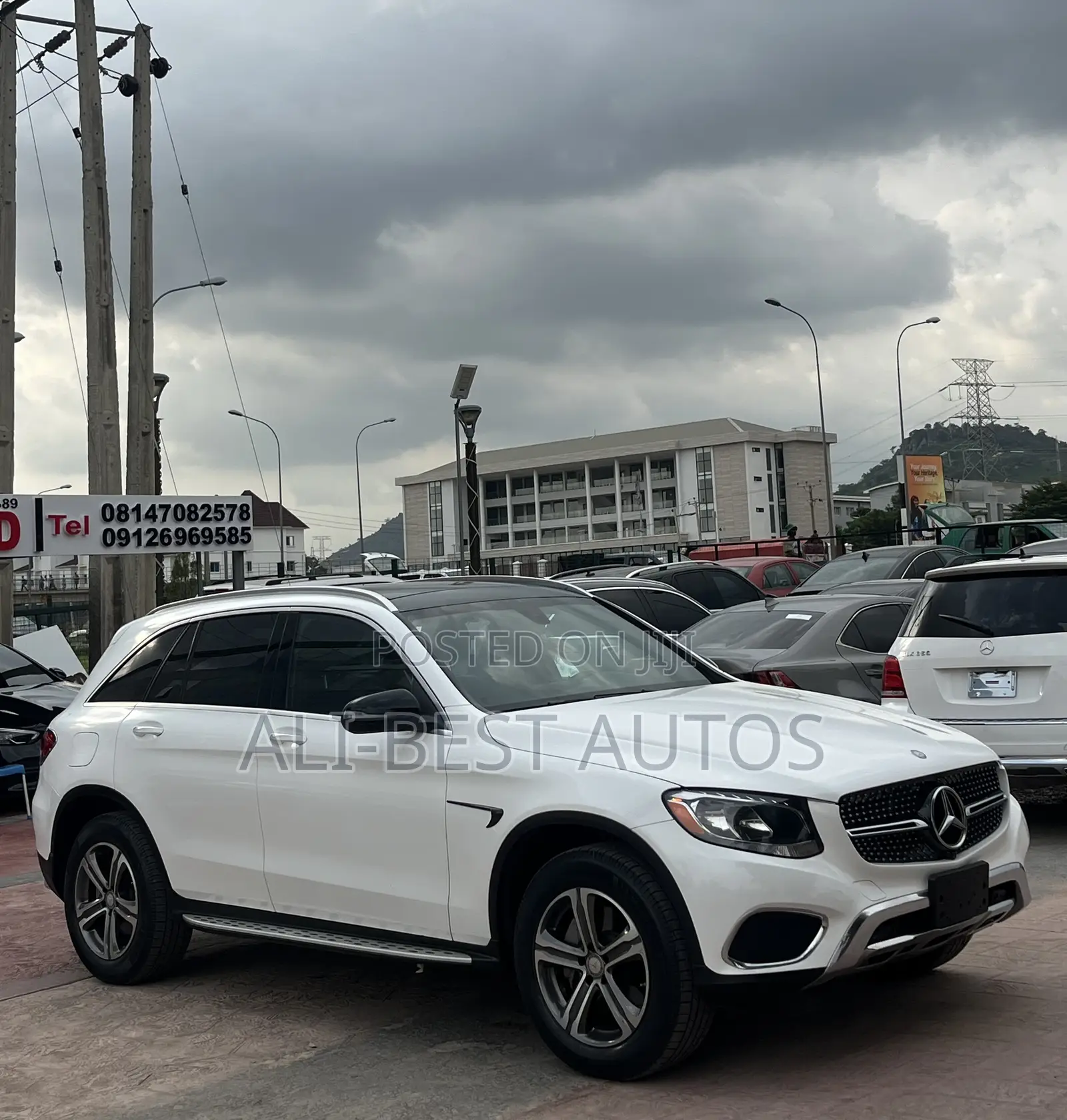 Mercedes-Benz GLC-Class 2016 White