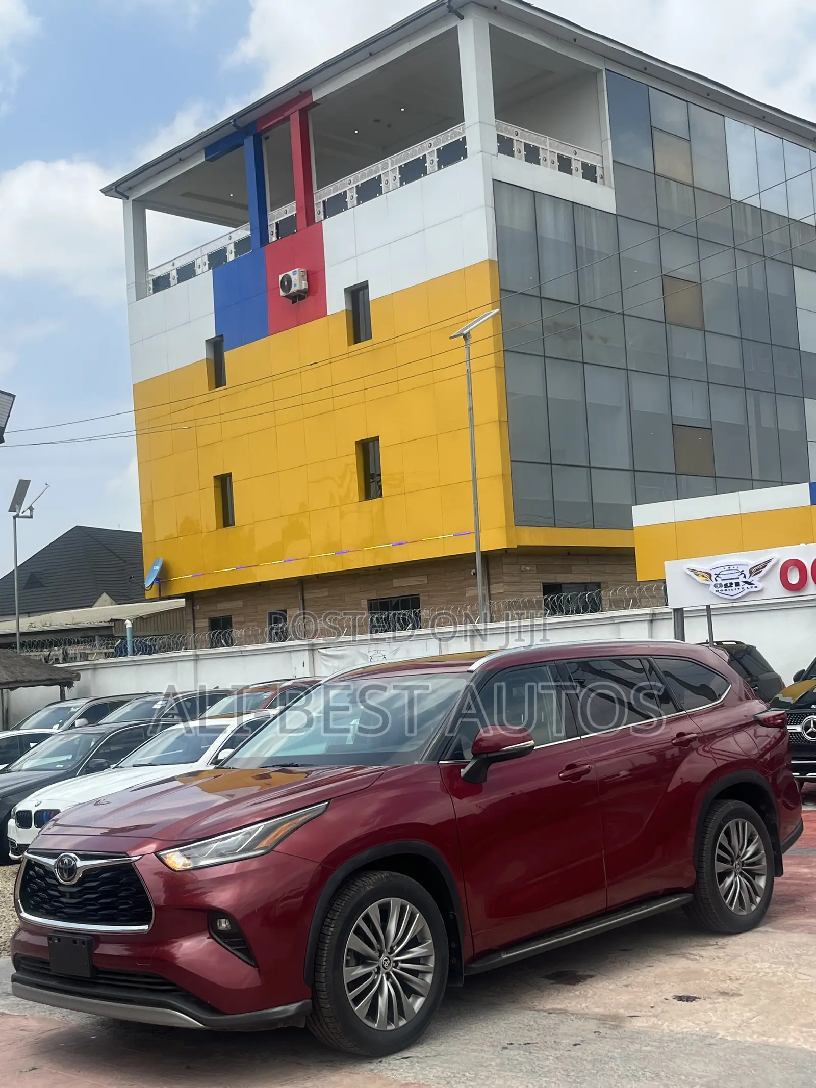 Toyota Highlander 2021 Red