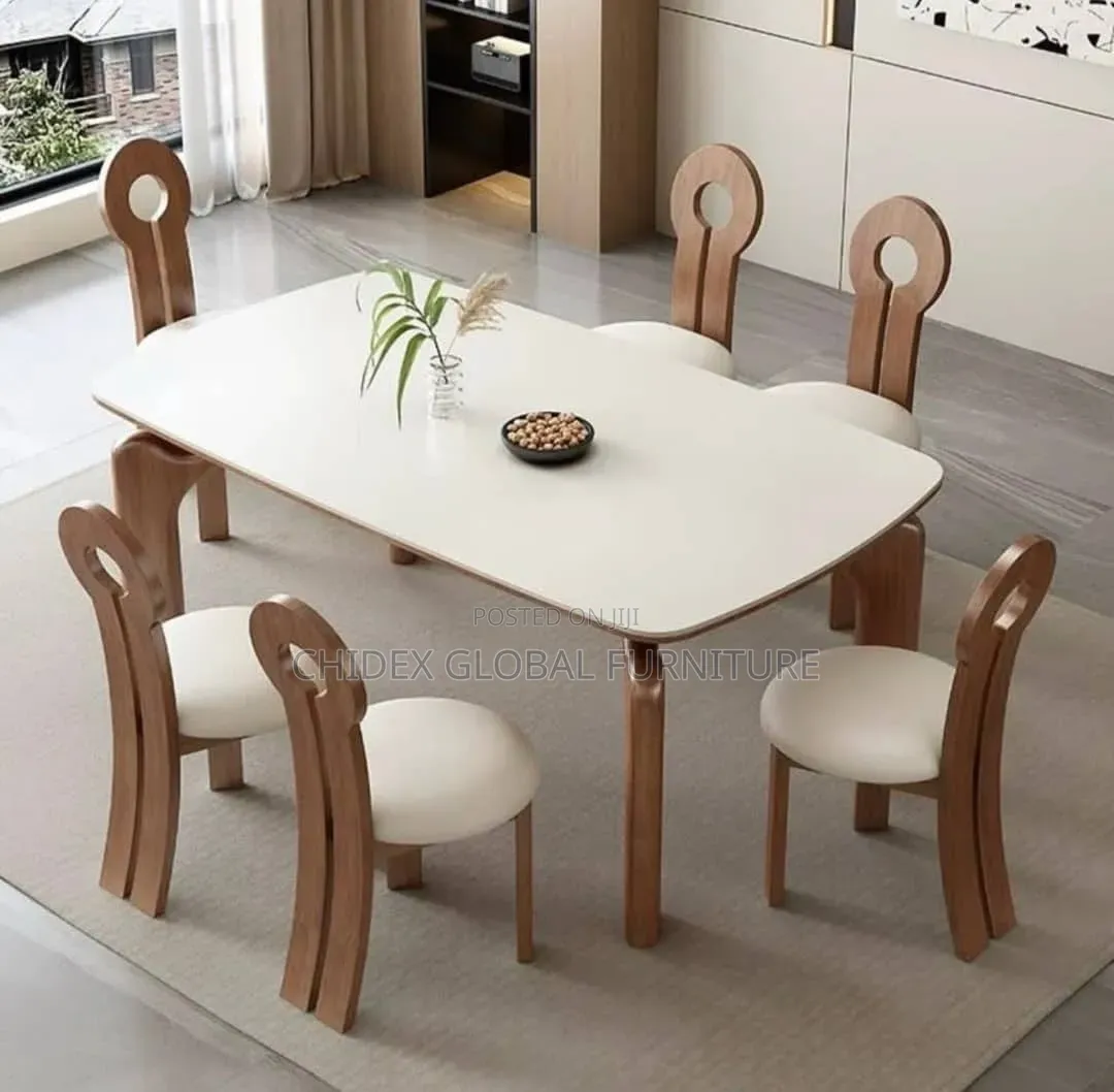 Ceramic Top Luxury Dining Table