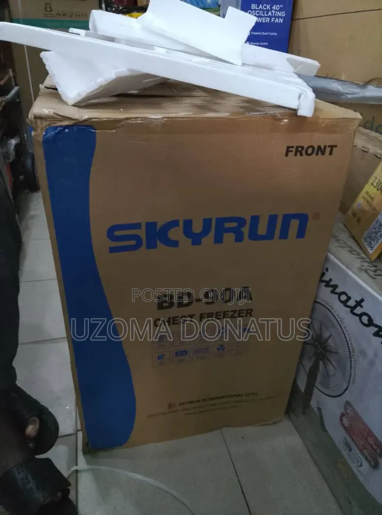 Skyrun Chest Freezer Model Bd- 90a