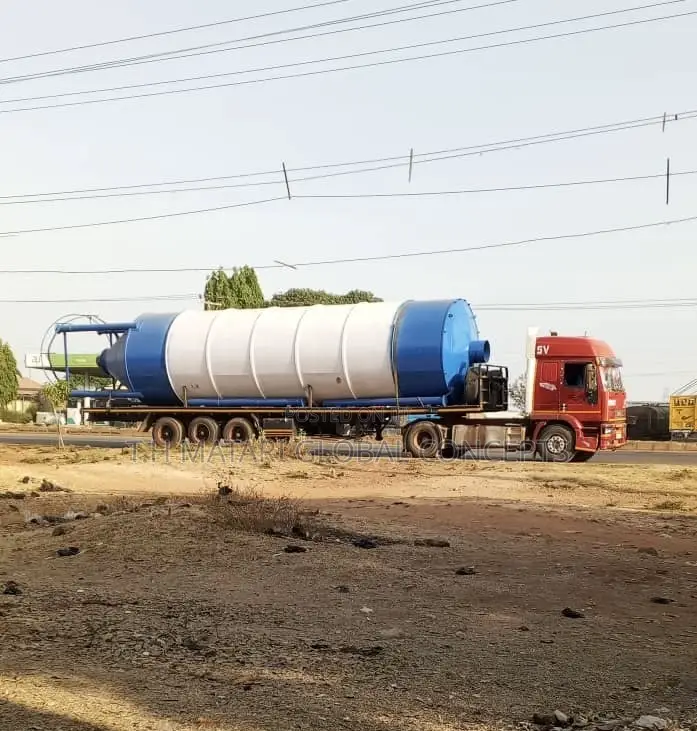 30-Ton Flatbed Trailer Available for Hire — Lagos to Abuja